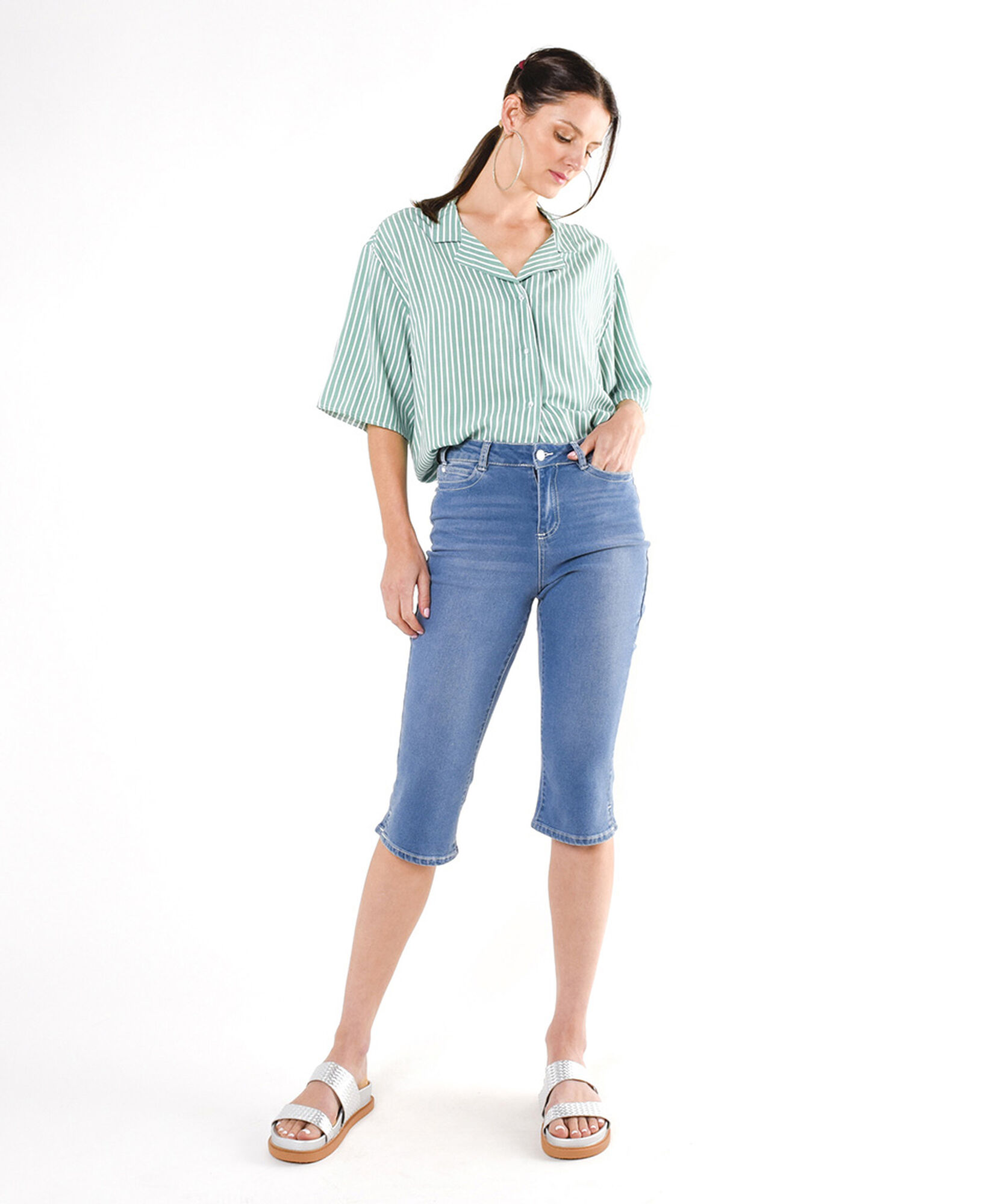 Jeans mujer capri Jeans mujer capri