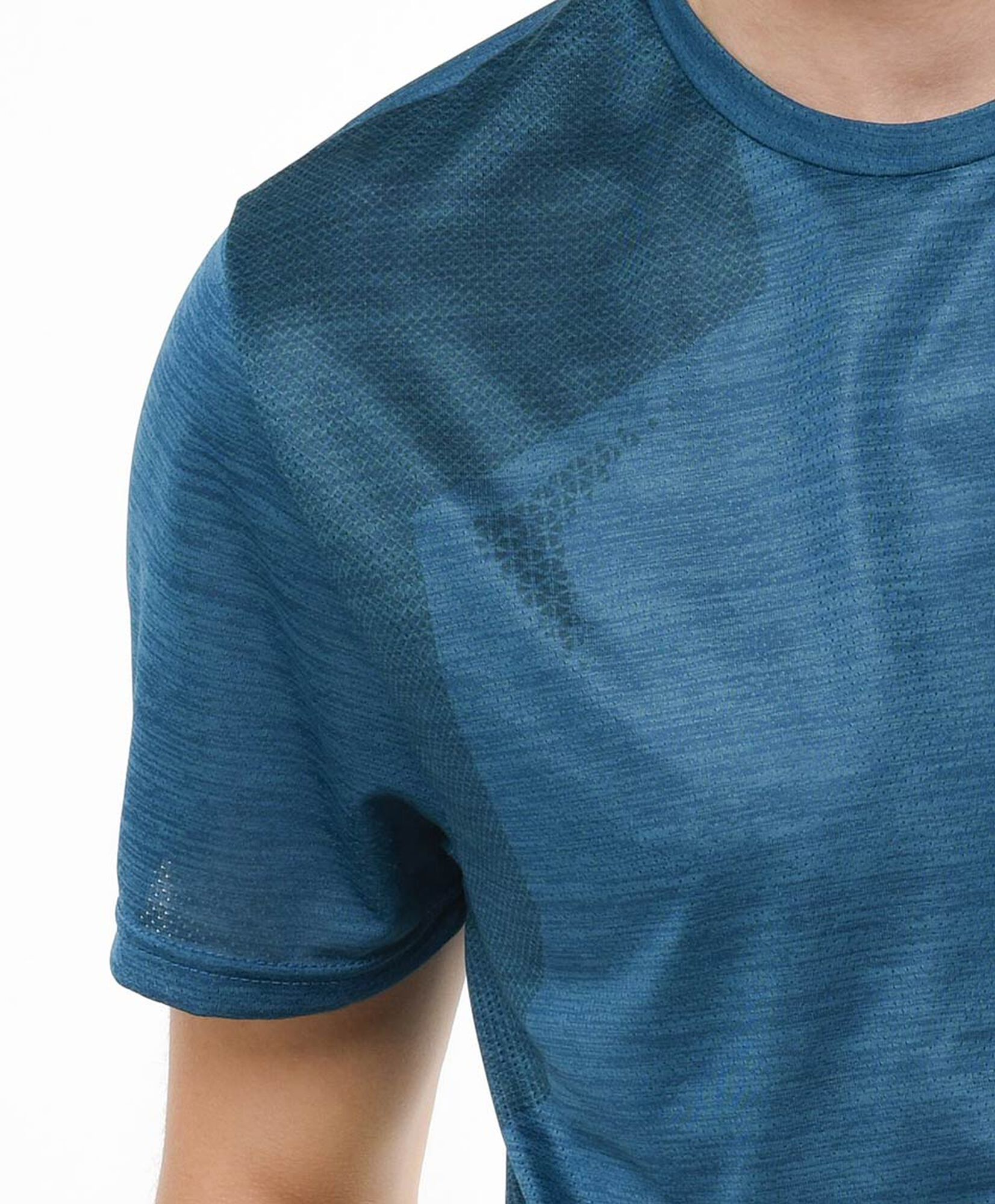 Polera deportiva hombre turquesa Polera deportiva hombre turquesa