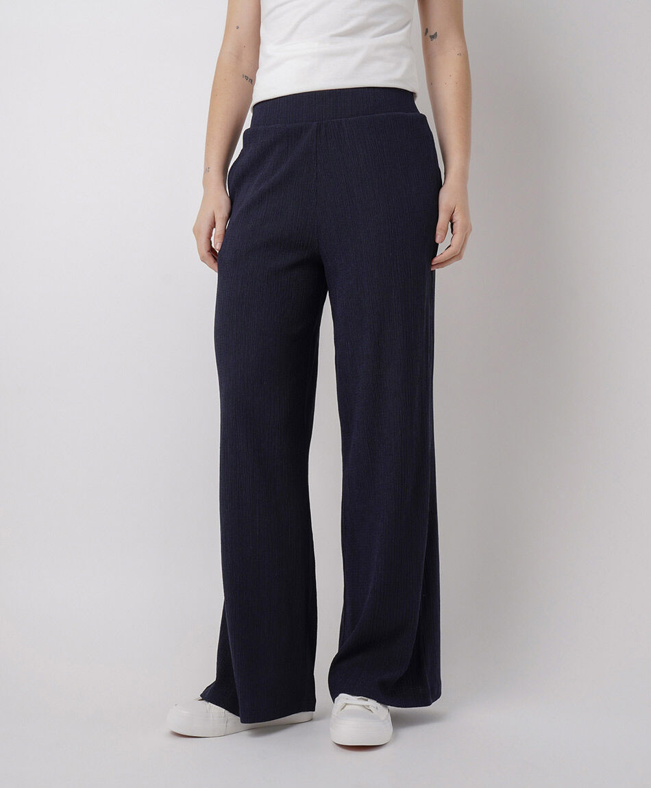 Pantal&oacute;n mujer textura jacquard