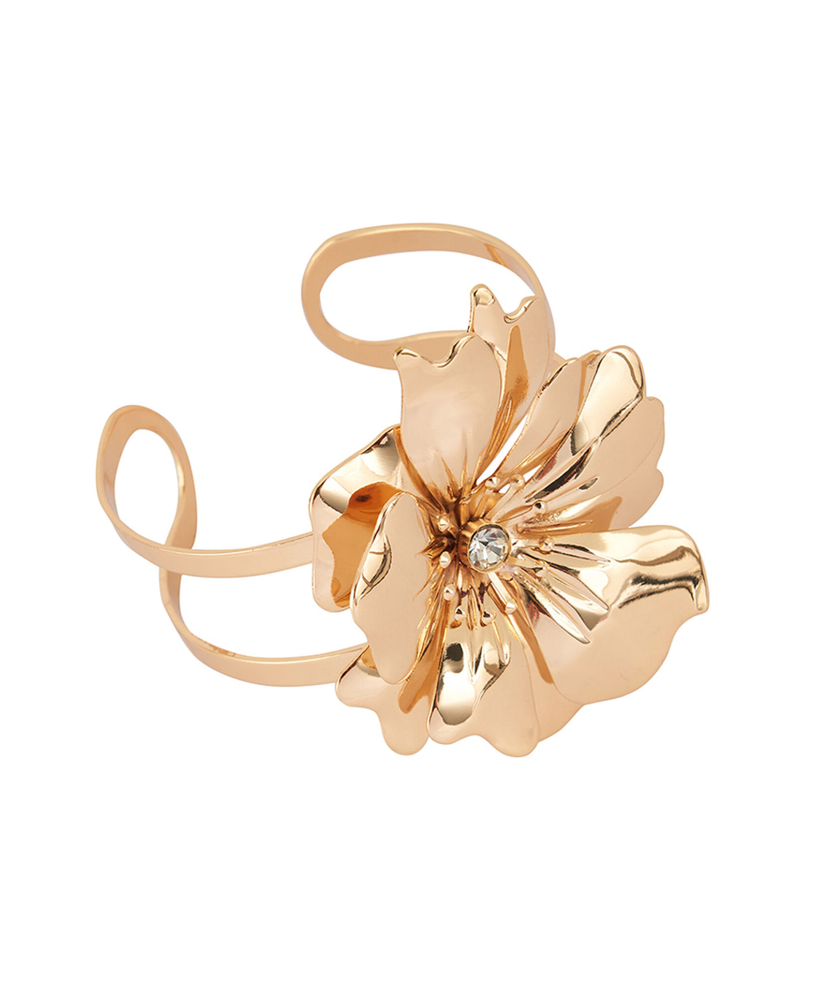 Pulsera mujer flor dorada Pulsera mujer flor dorada