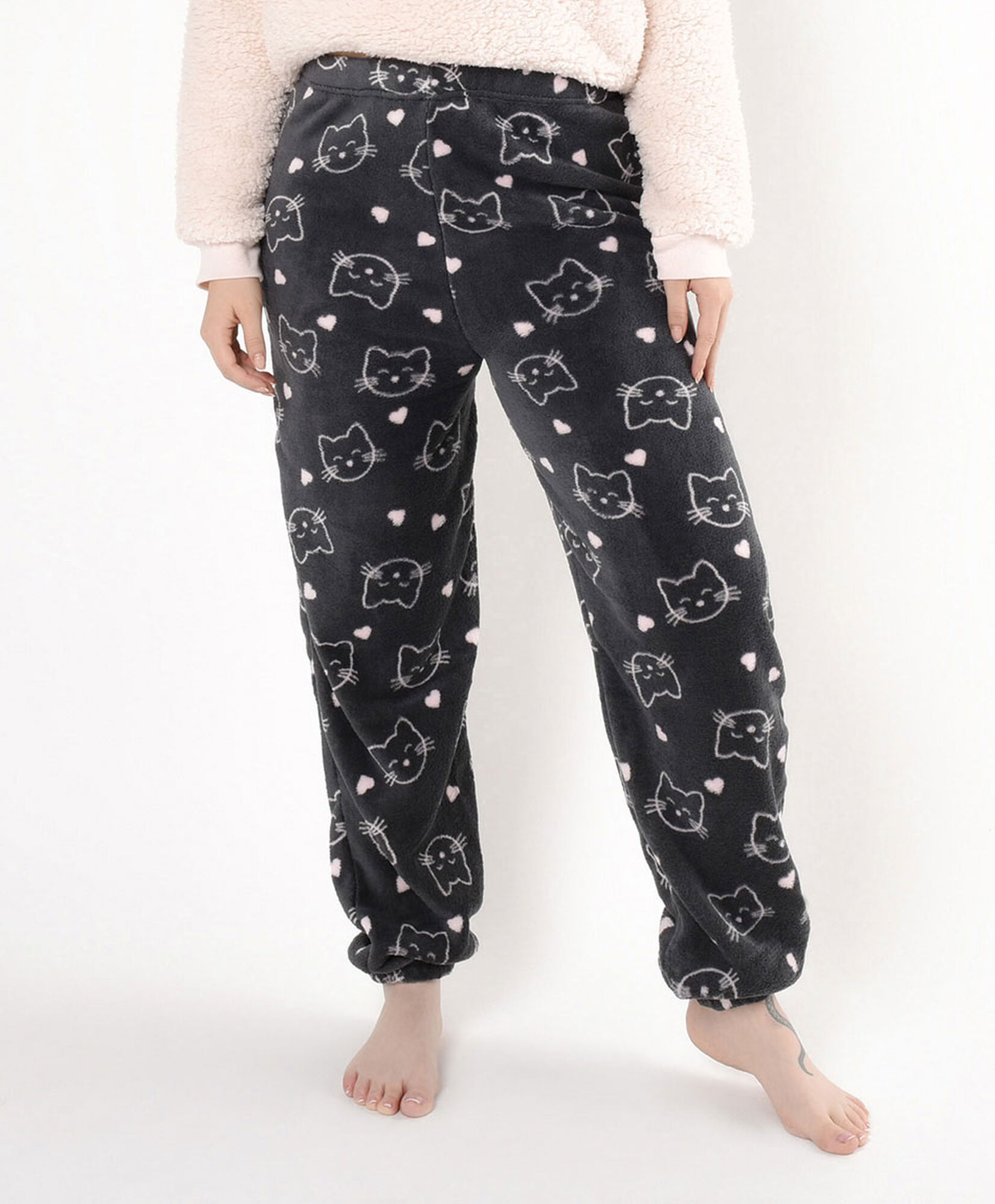 Pijama mujer chiporro gatitos Pijama mujer chiporro gatitos