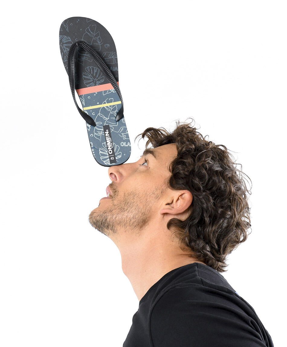 Hawaiana hombre hojas