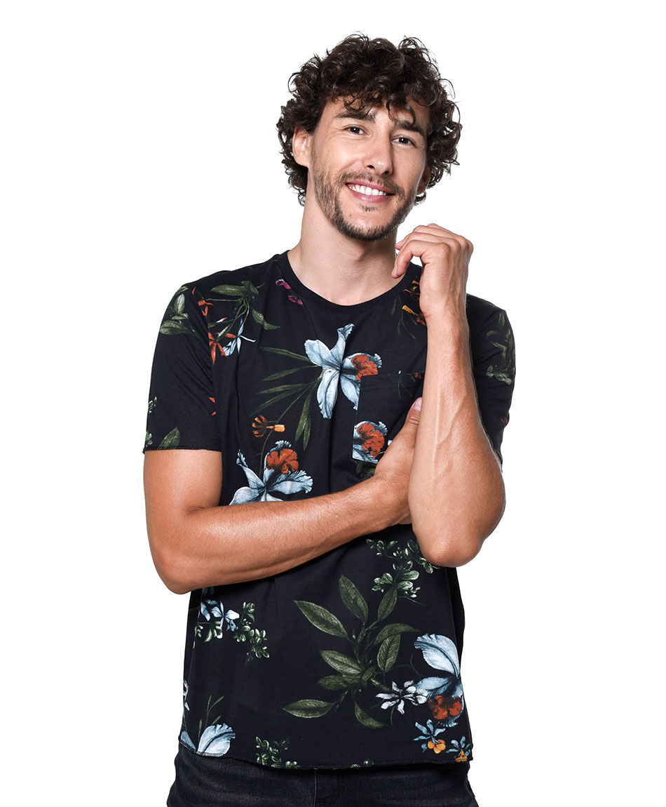 Polera fashion flores