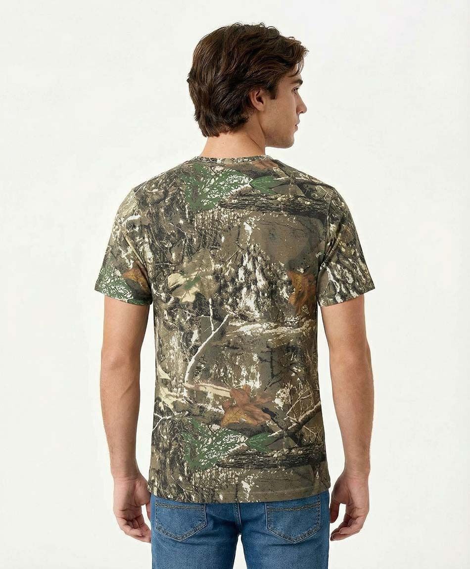 Polera hombre bosque profundo green