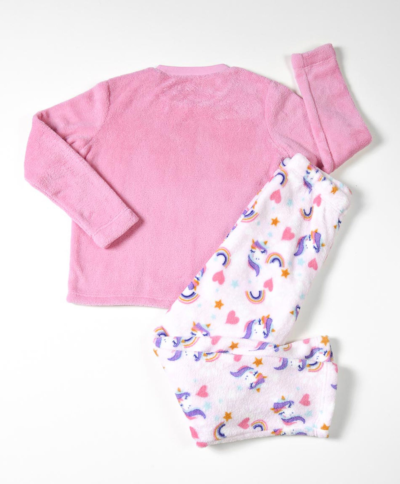 Pijama niña coral unicornio Pijama niña coral unicornio