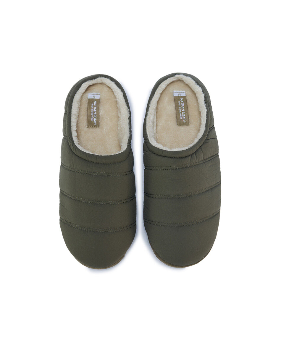 Pantufla hombre nylon acolchado