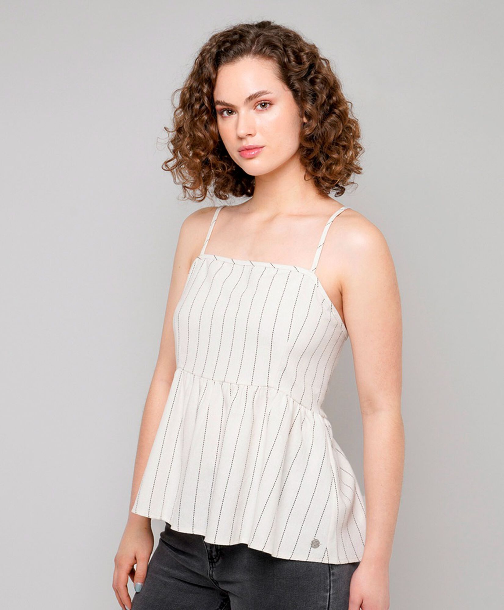 Blusa mujer top líneas Blusa mujer top líneas