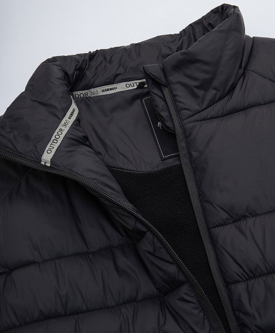 Parka deportiva hombre sin mangas negro