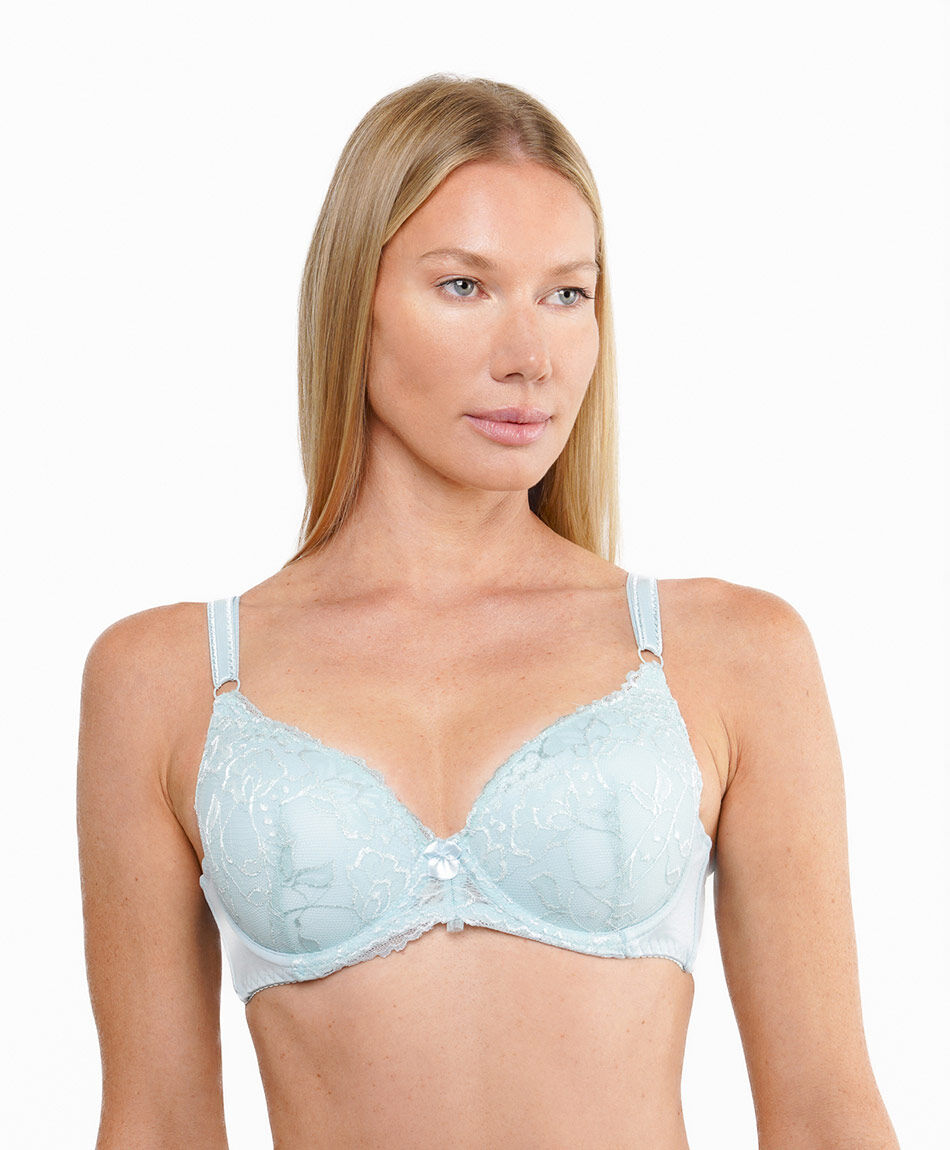 Sost&eacute;n mujer push up encaje