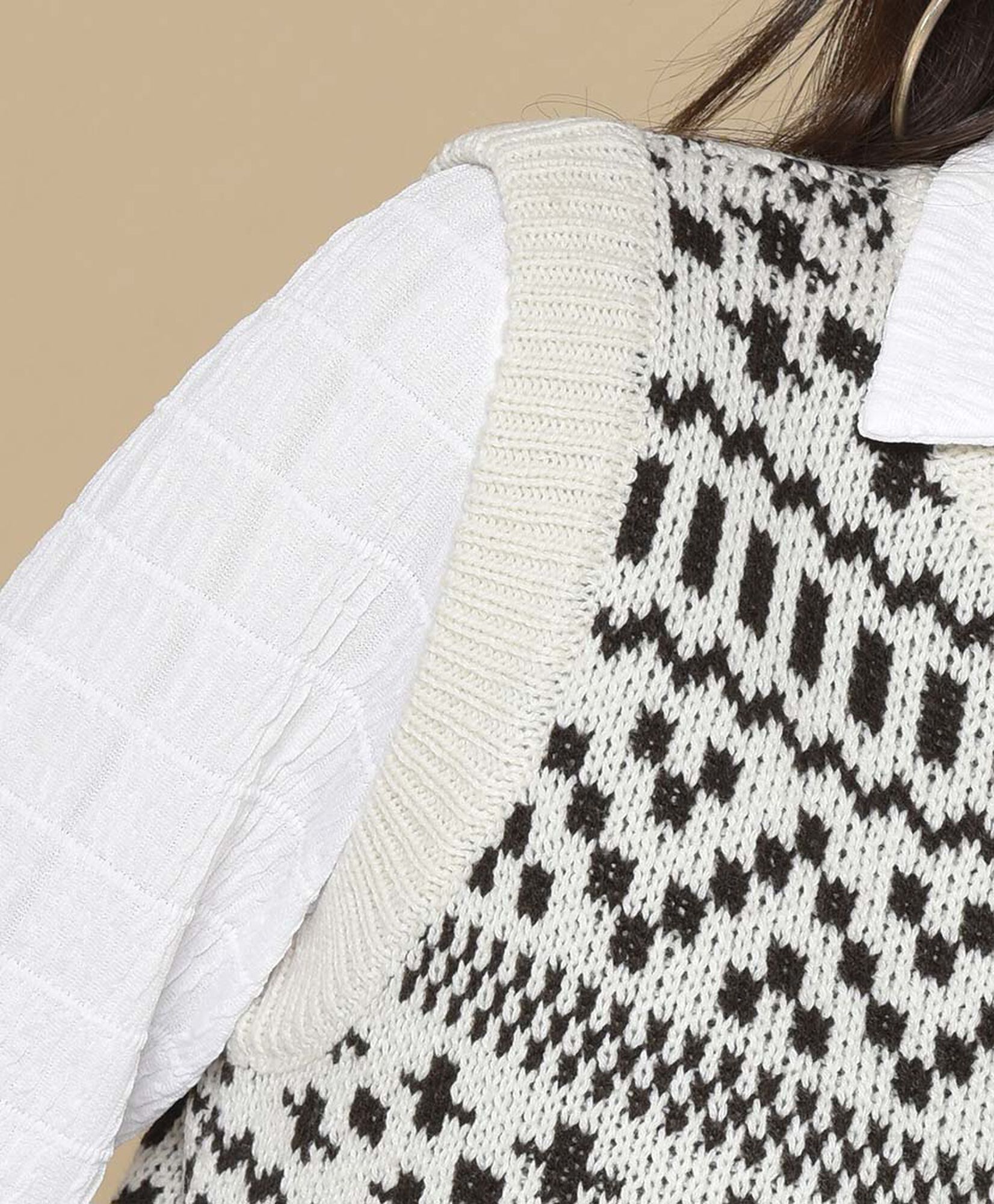 Sweater mujer sin mangas Sweater mujer sin mangas