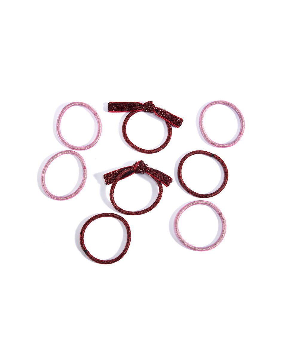 Set cintillo + colets infantil cintas red