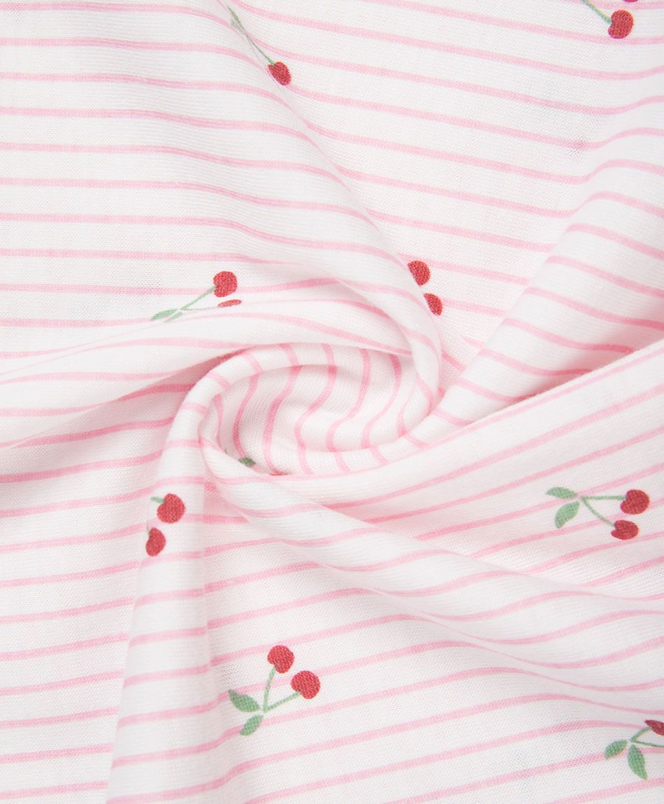 Polera ni&ntilde;a cerezas