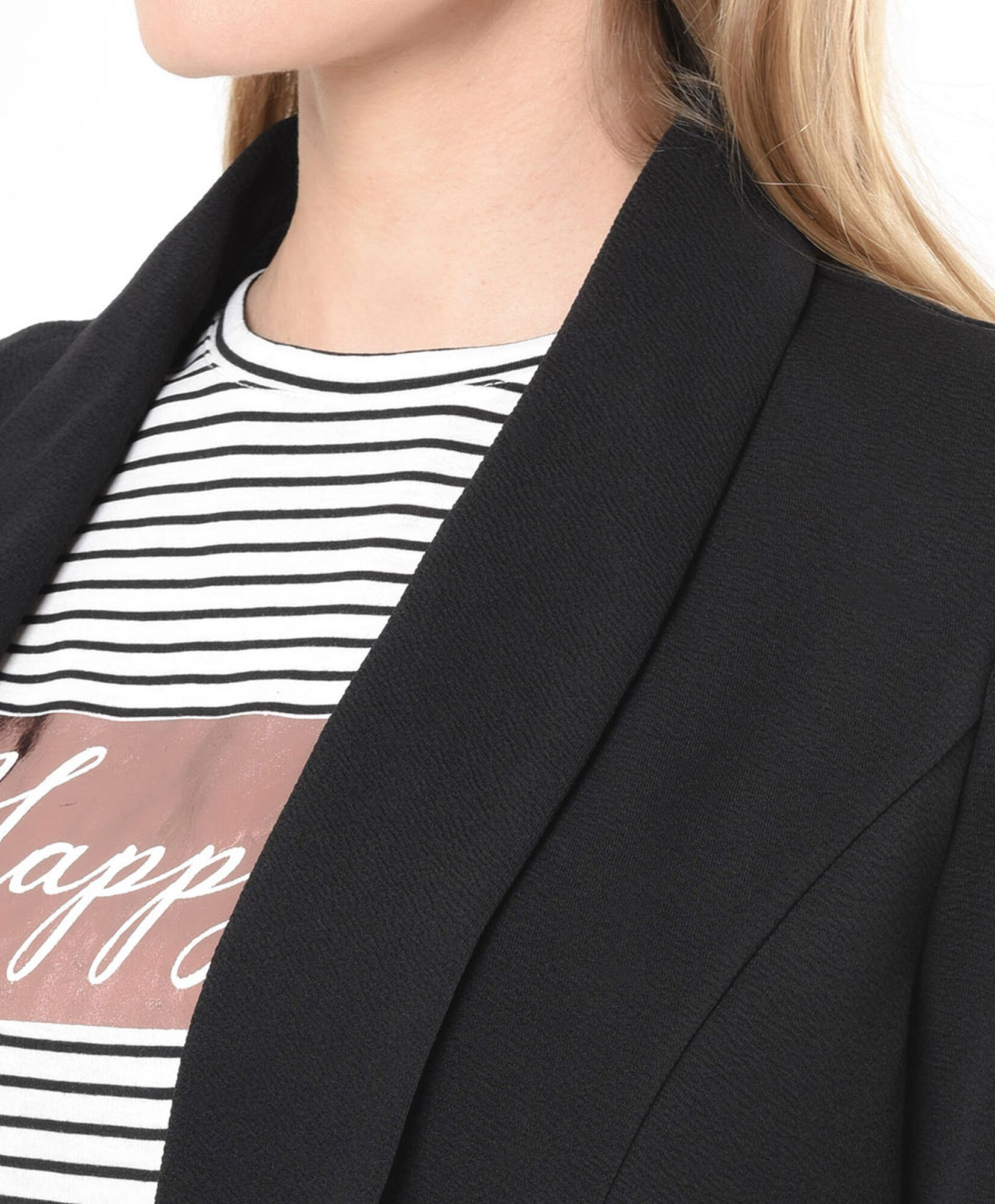 Chaqueta mujer abierta elasticada Chaqueta mujer abierta elasticada
