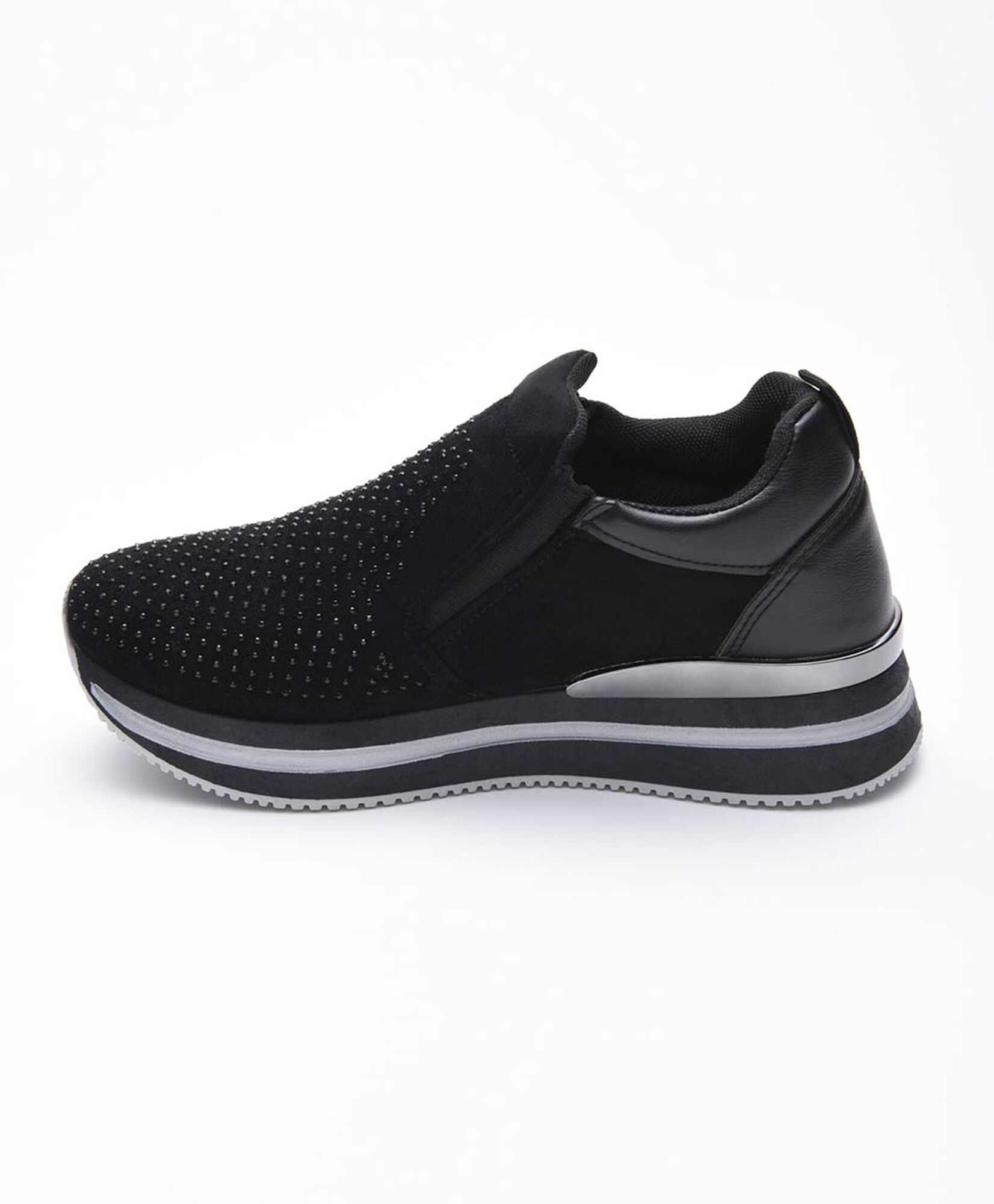 Zapatilla mujer brillos plataforma Zapatilla mujer brillos plataforma
