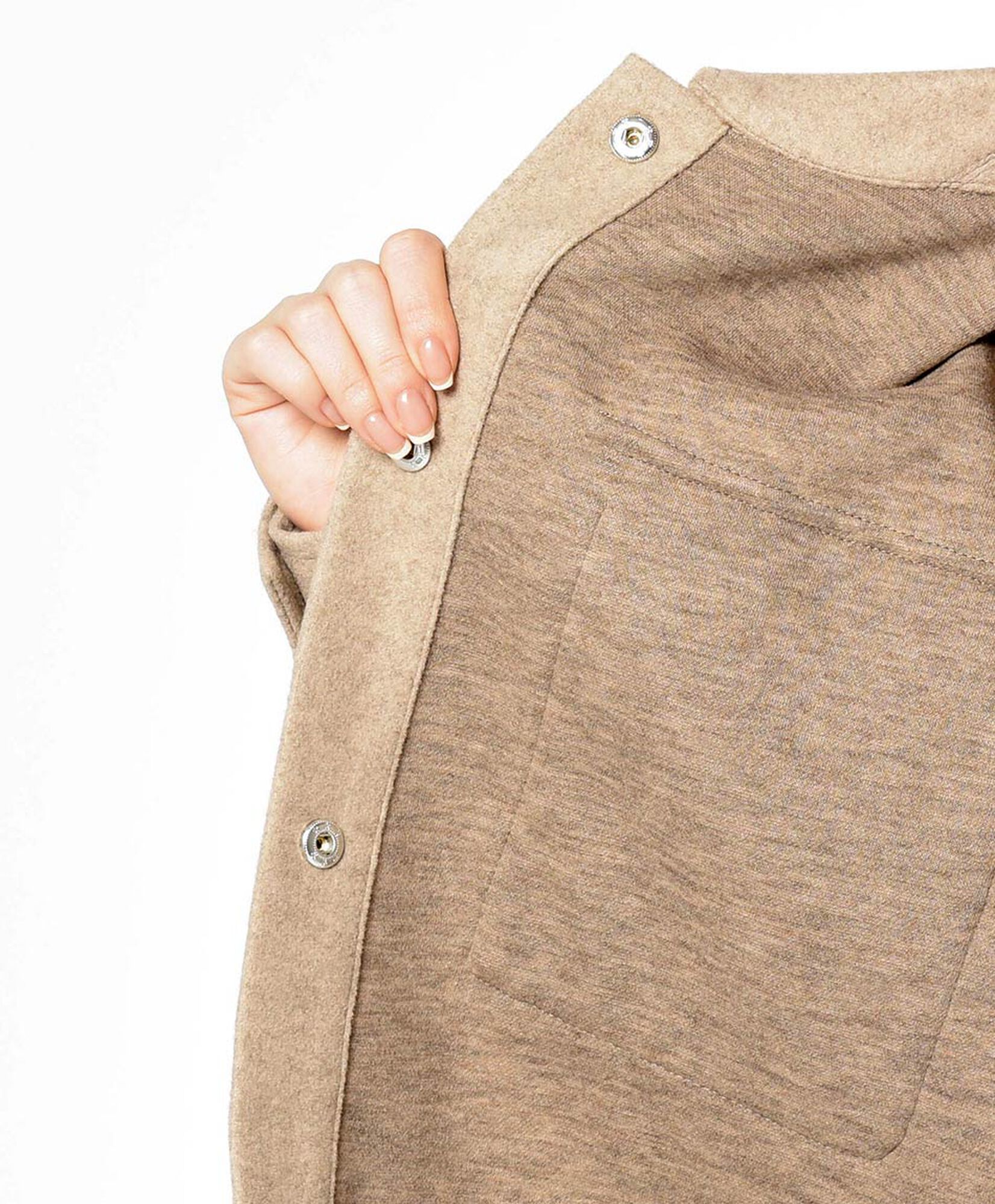 Chaqueta mujer leñadora botones Chaqueta mujer leñadora botones