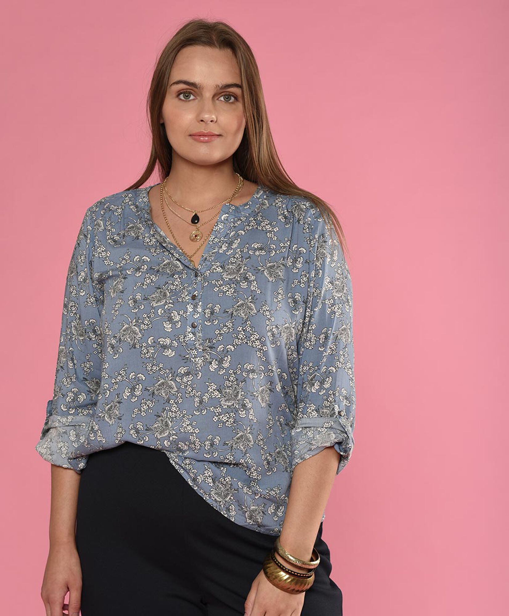 Blusa manga larga Blusa manga larga