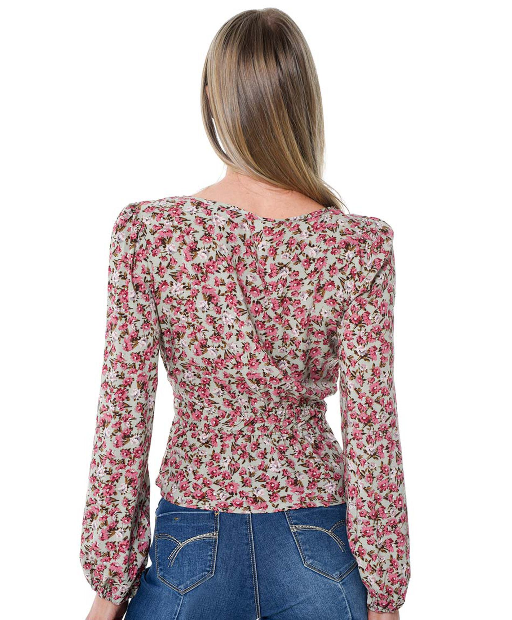 Blusa cruzada lazo Blusa cruzada lazo
