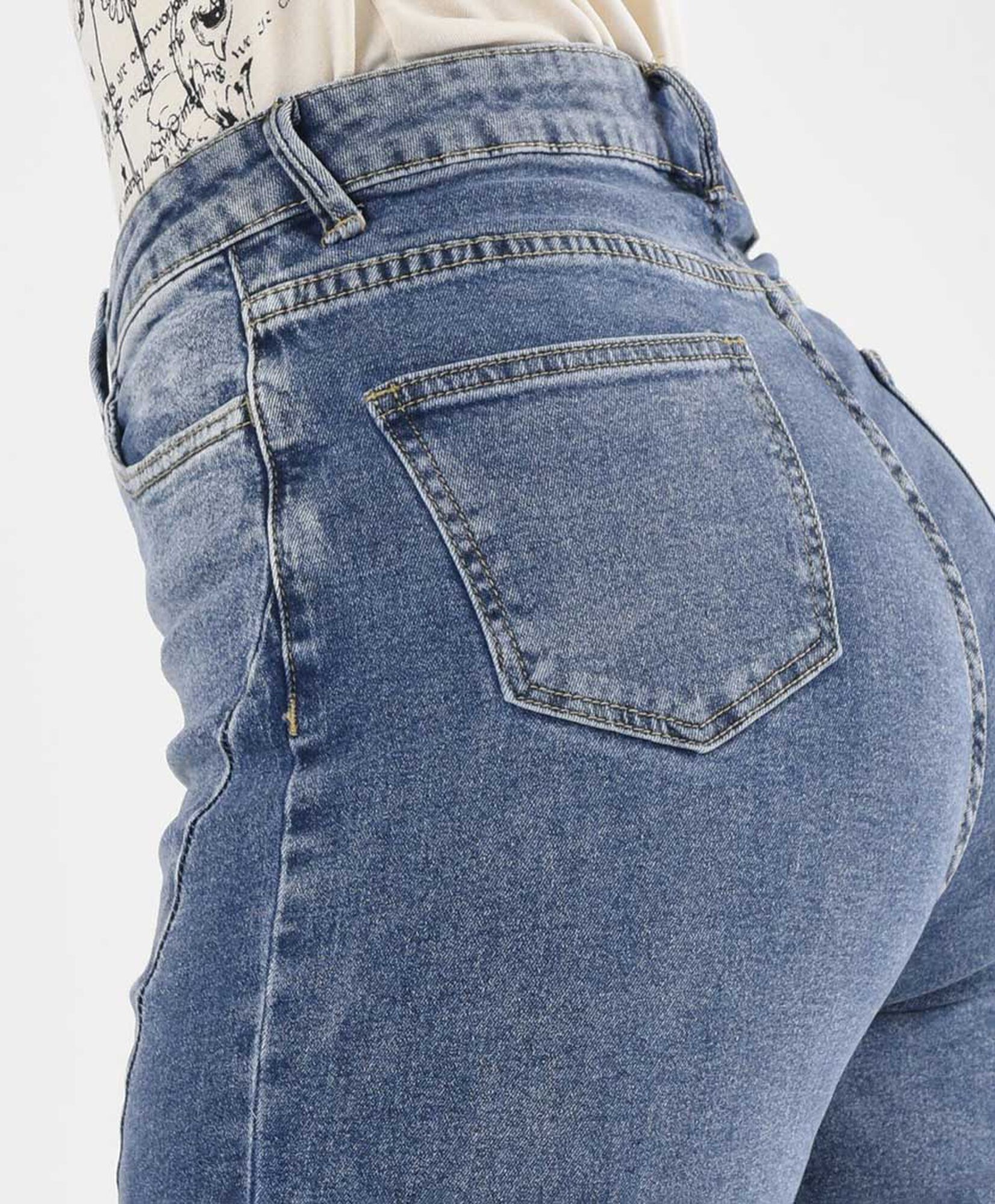 Jeans mujer patchwork Jeans mujer patchwork