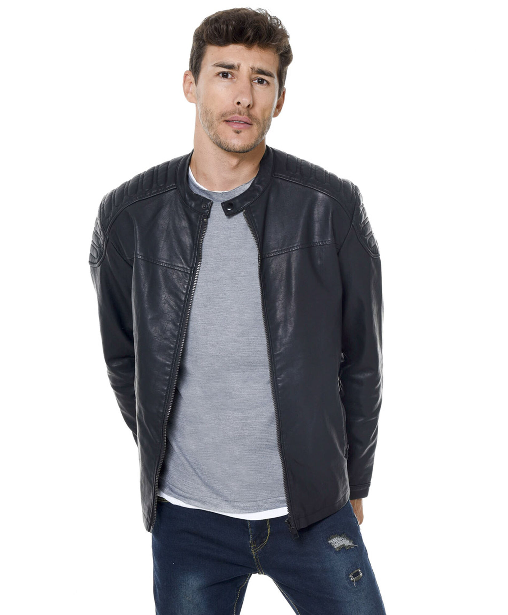 Chaqueta eco cuero Chaqueta eco cuero