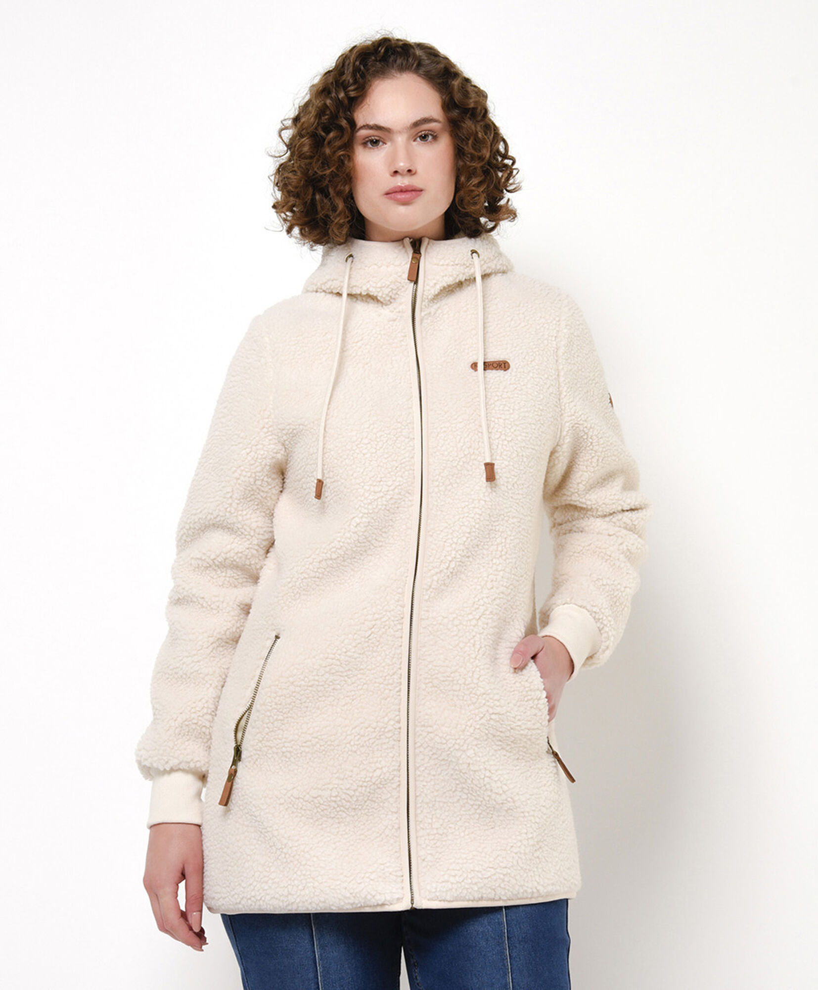Chaqueta deportiva mujer chiporro larga Chaqueta deportiva mujer chiporro larga