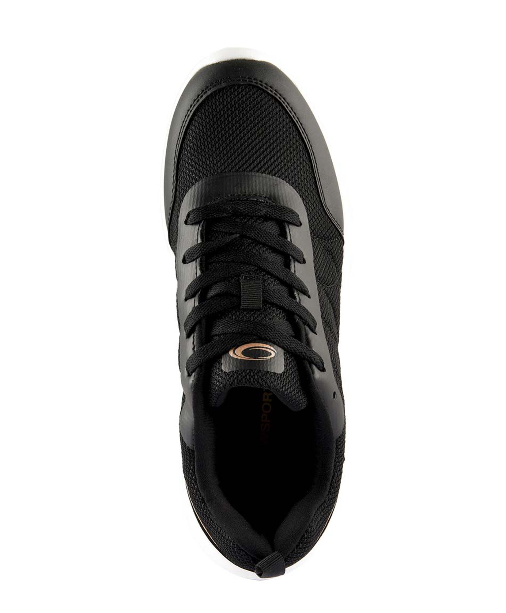 Zapatilla lisa deportiva plataforma Zapatilla lisa deportiva plataforma