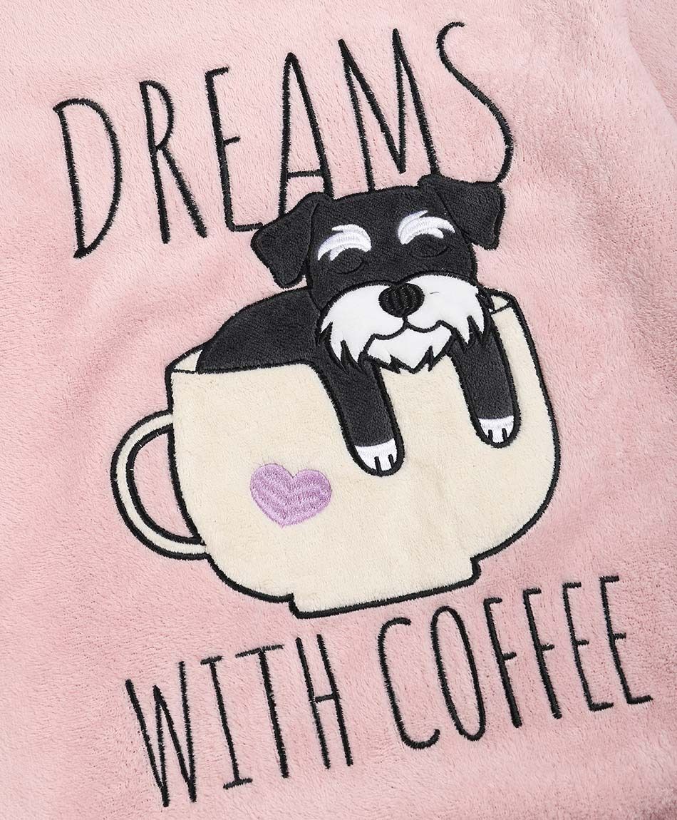 Pack pijama + calcetines mujer polar dog