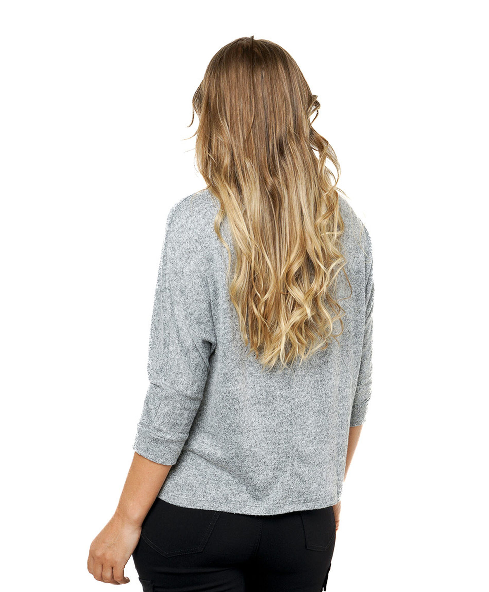 Polera mujer texto brillos Polera mujer texto brillos