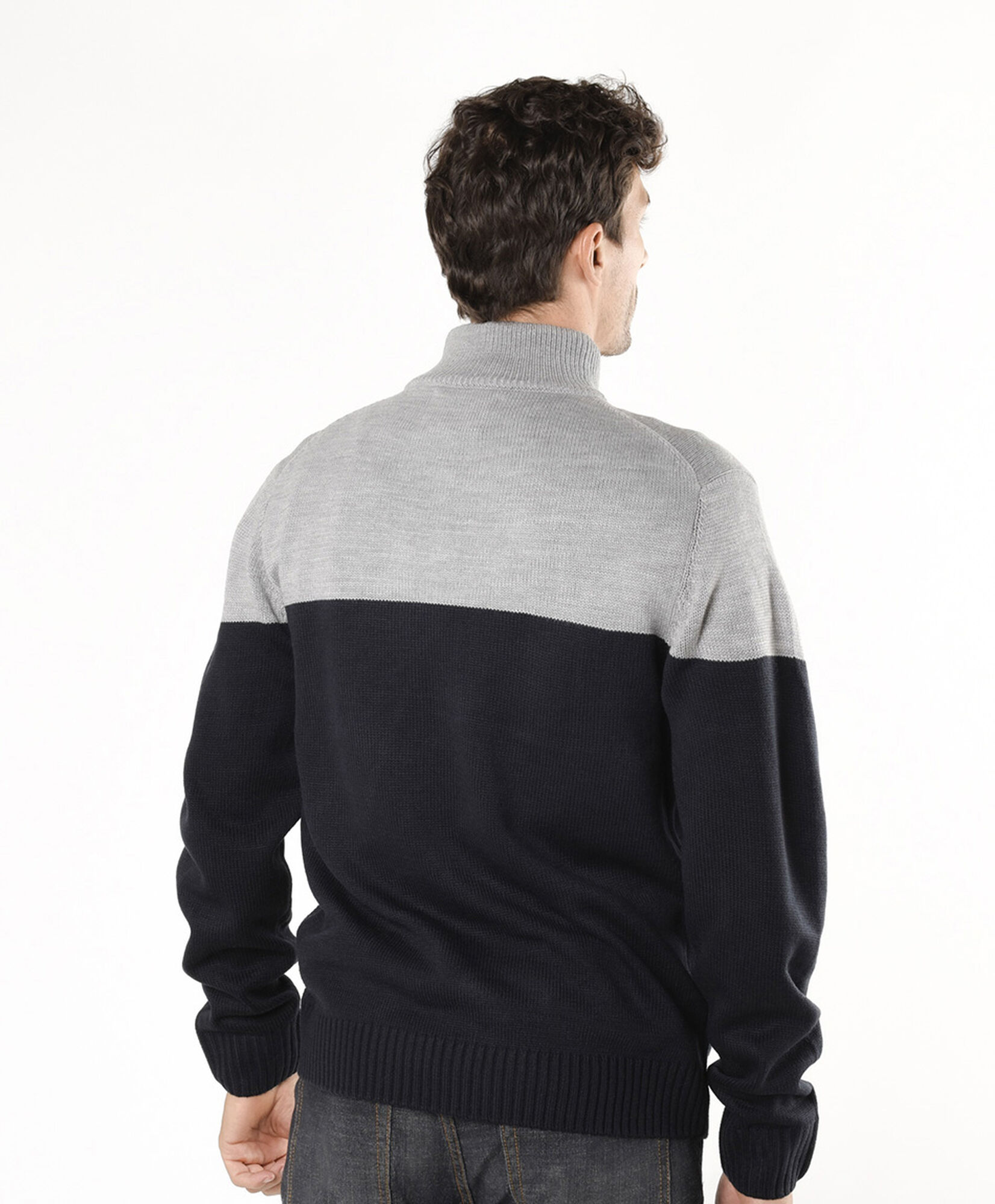 Sweater hombre bicolor Sweater hombre bicolor