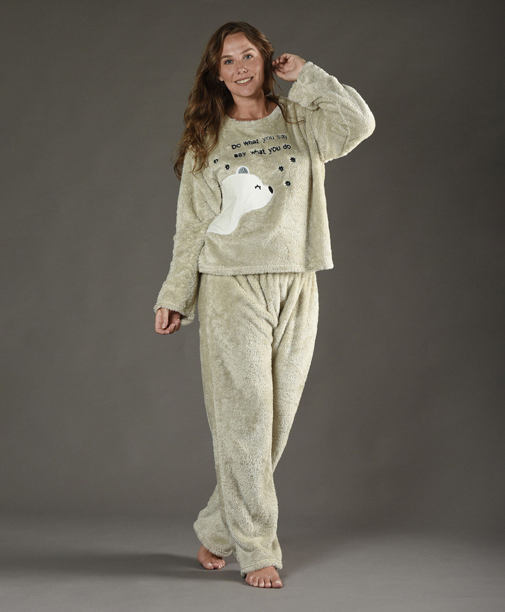 Pijama coral fleece Pijama coral fleece