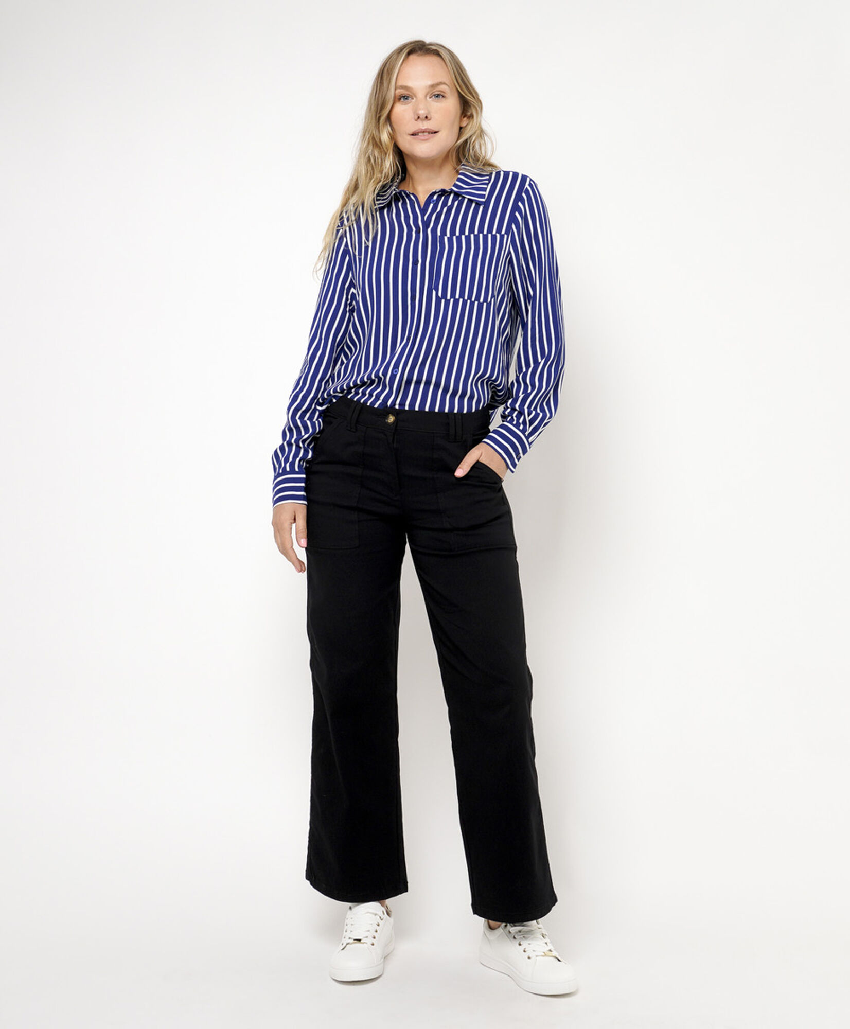 Pantalón mujer bolsillos straight Pantalón mujer bolsillos straight