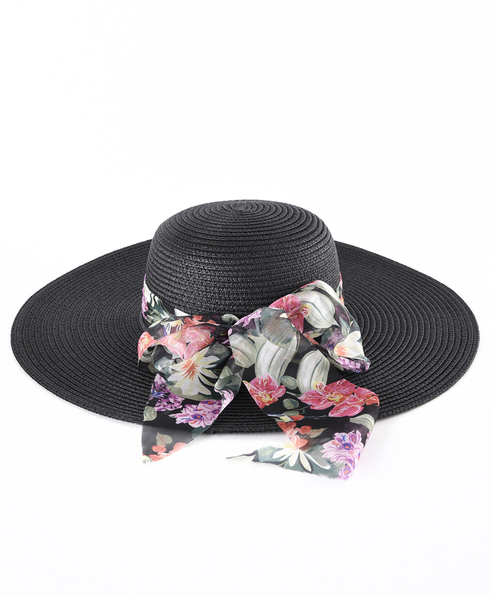 Sombrero mujer cinta floreada Sombrero mujer cinta floreada