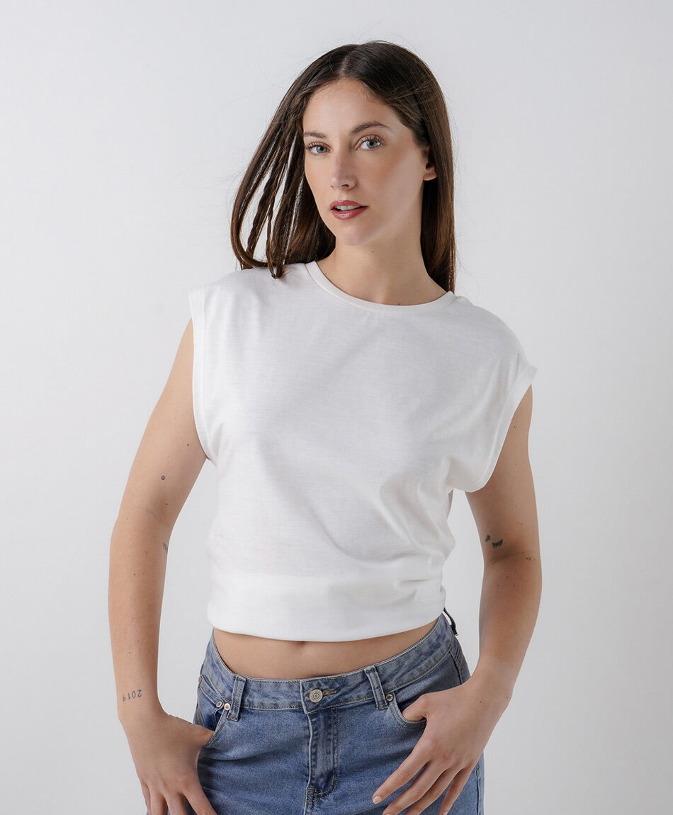 Polera mujer cuadrada