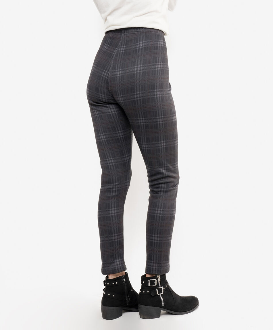 Leggins mujer escoc&eacute;s big forrada