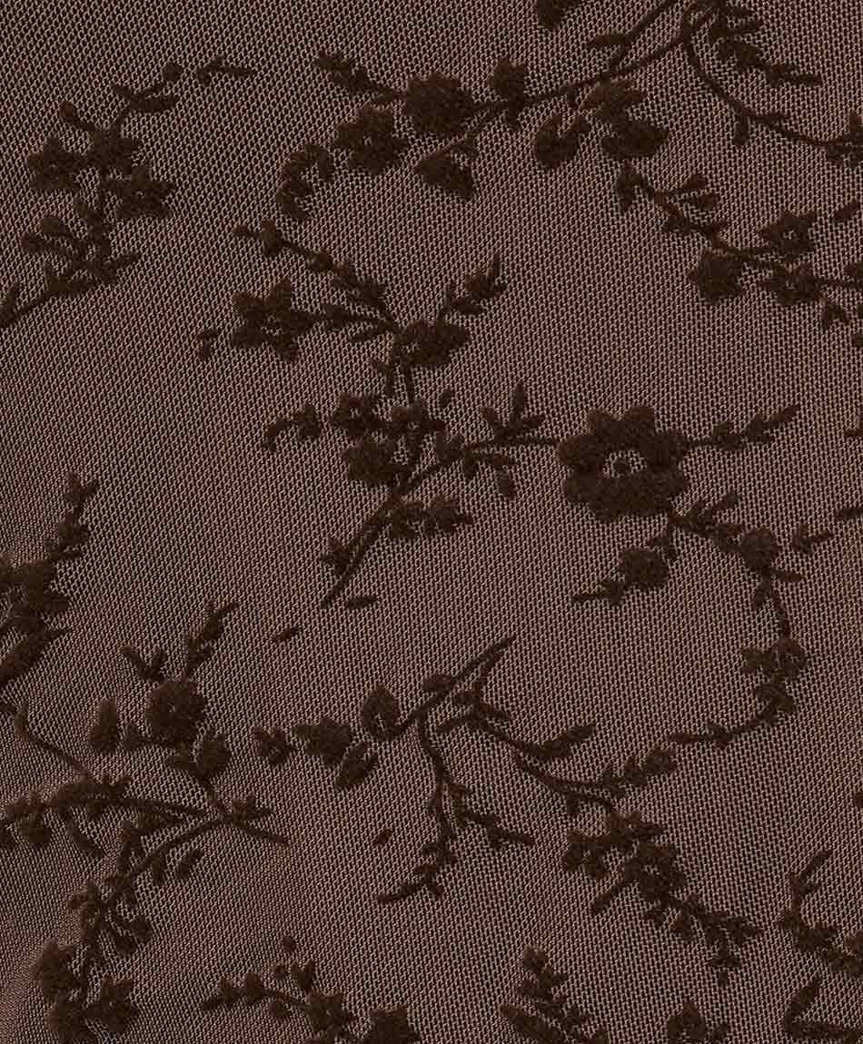 Polera mujer encaje floral