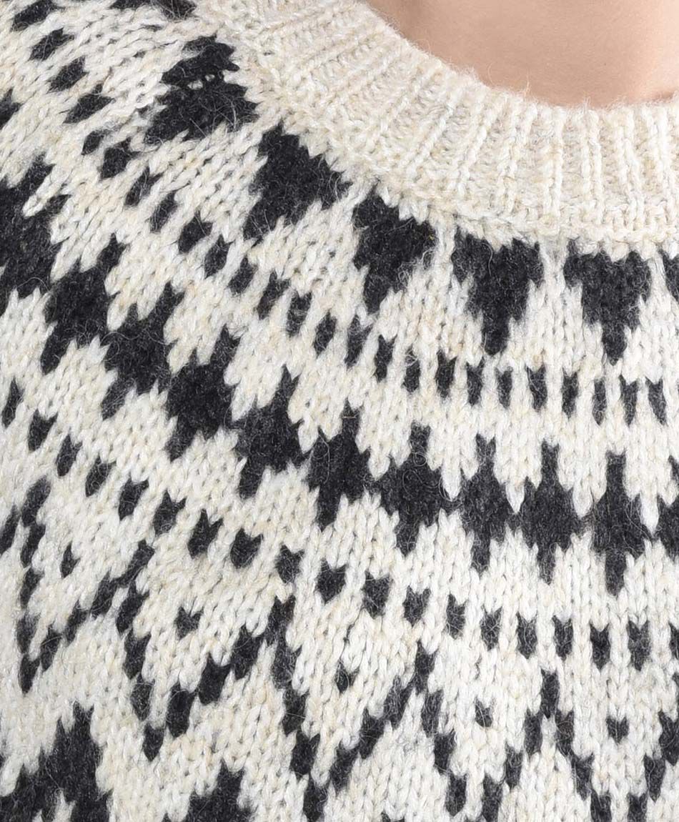 Sweater mujer tejido n&oacute;rdico