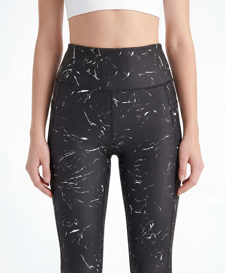 Calza deportiva mujer print  l&iacute;neas