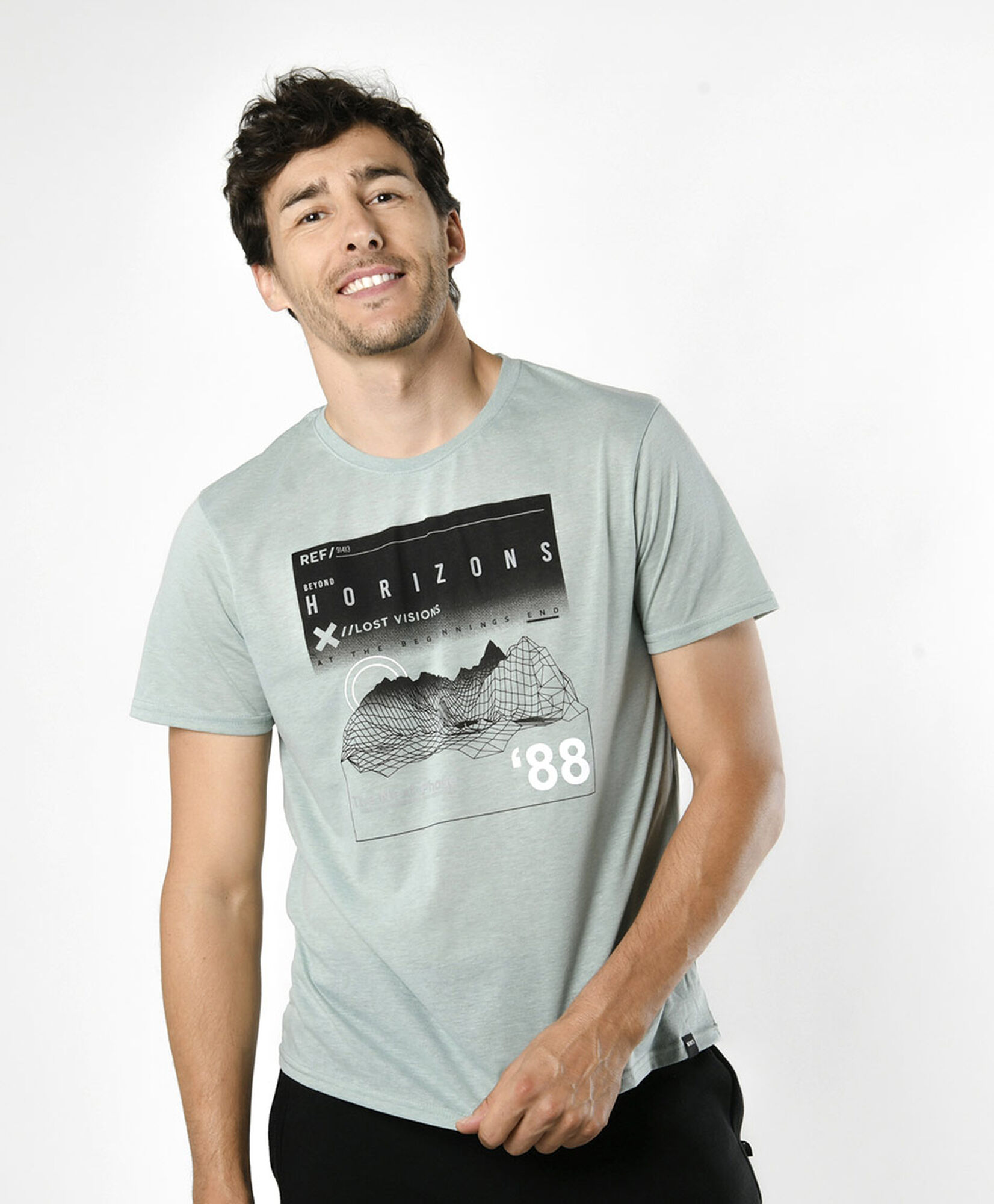 Polera deportiva hombre horizonte Polera deportiva hombre horizonte