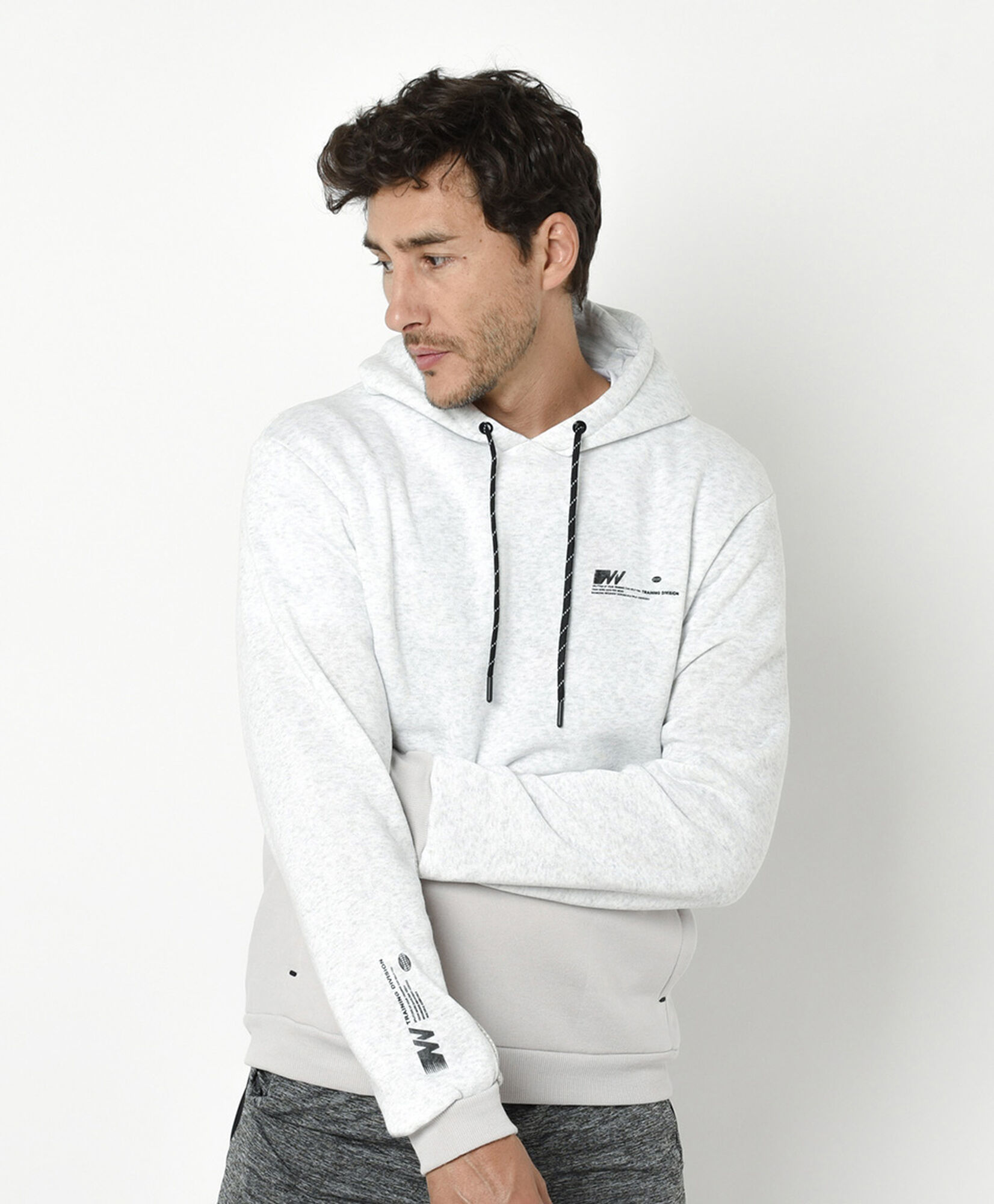 Polerón deportivo hombre bicolor Polerón deportivo hombre bicolor