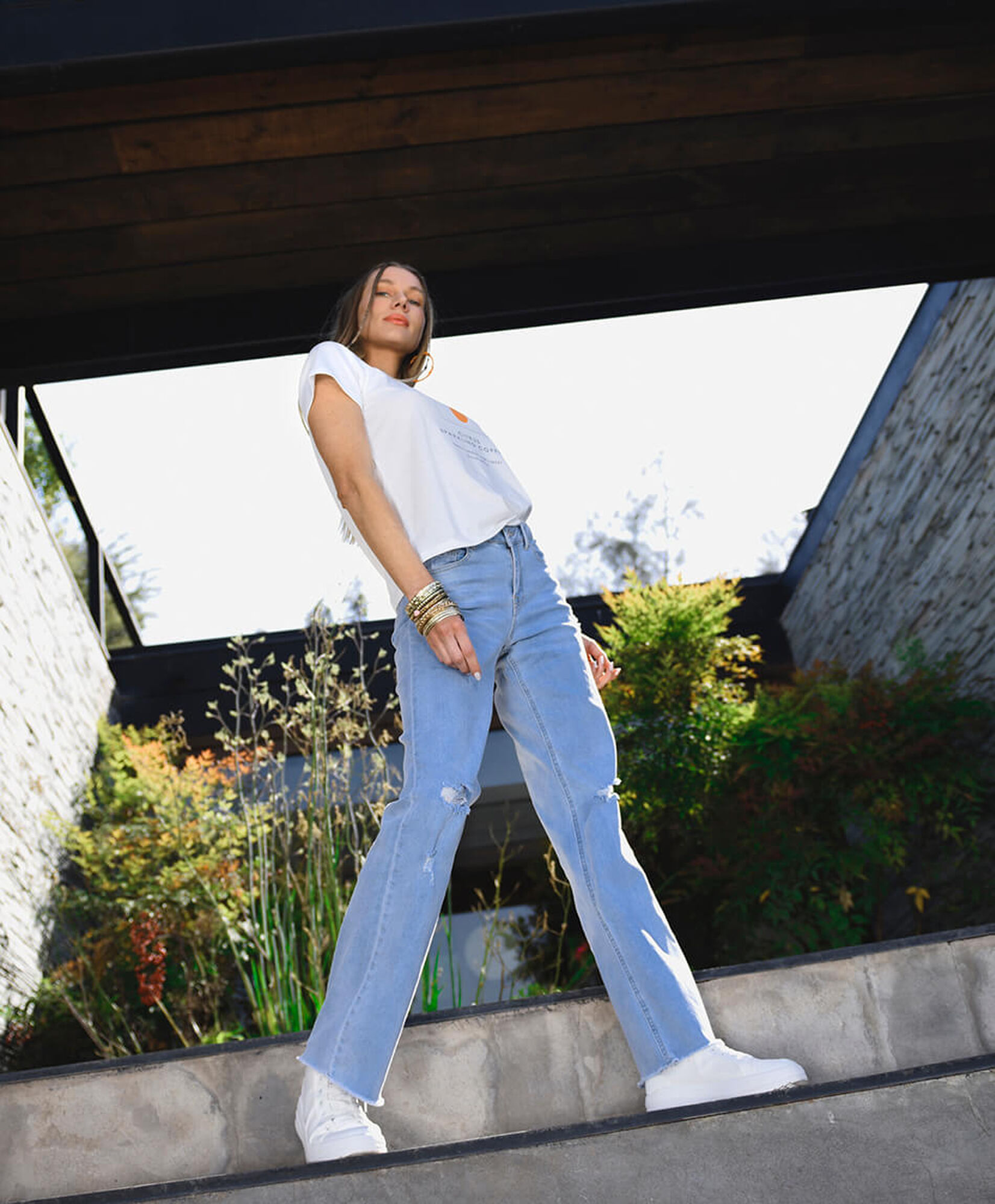 Jeans tiro alto Jeans tiro alto