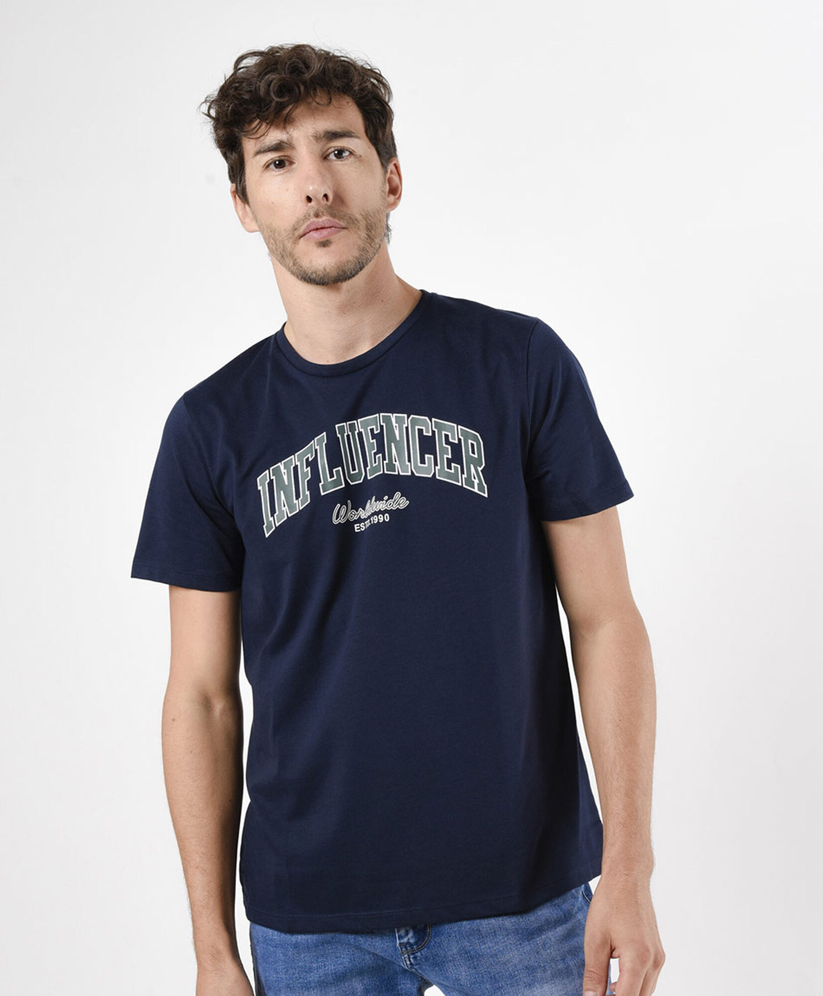 Polera hombre texto Polera hombre texto