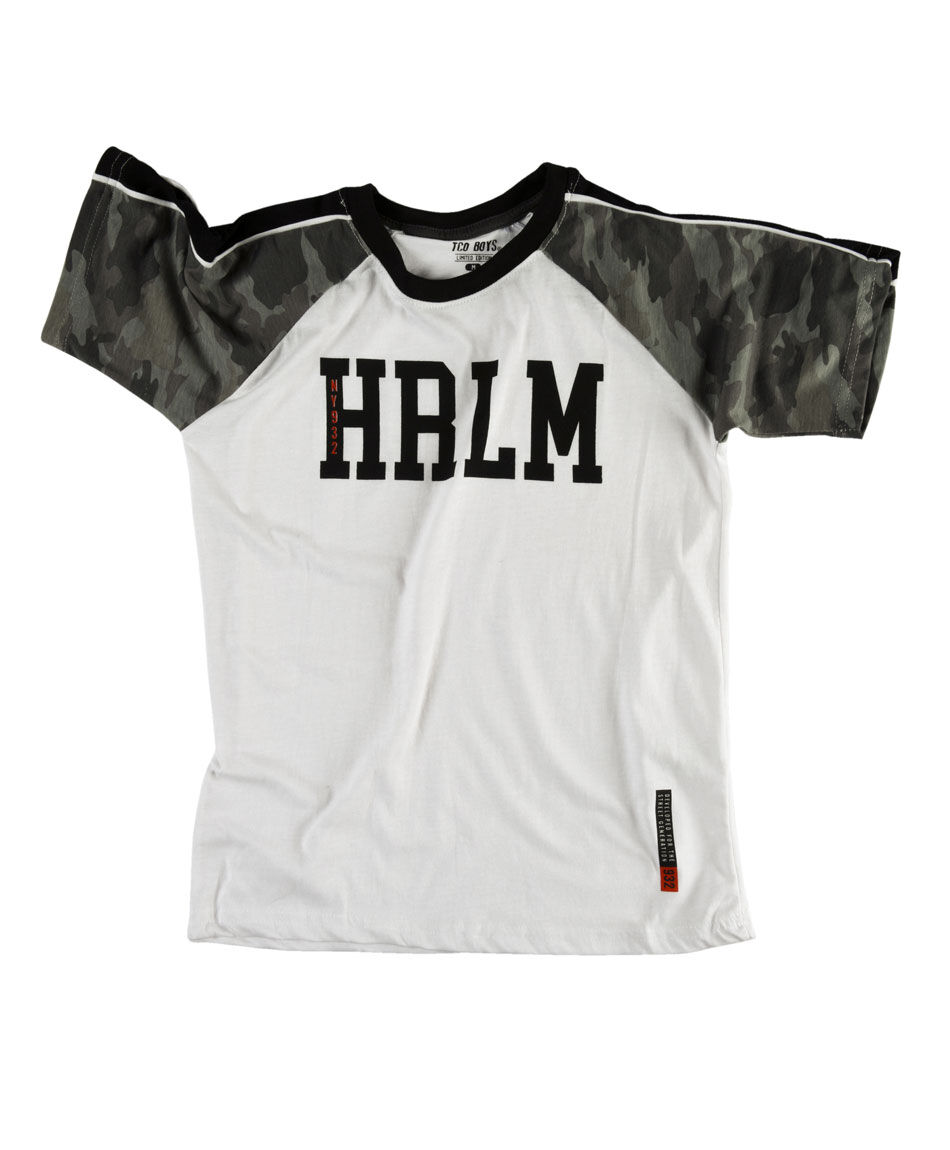 Polera manga corta cuello redondo