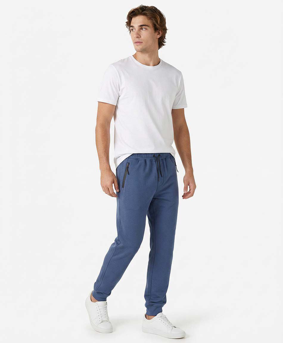 Pantal&oacute;n deportivo hombre azul