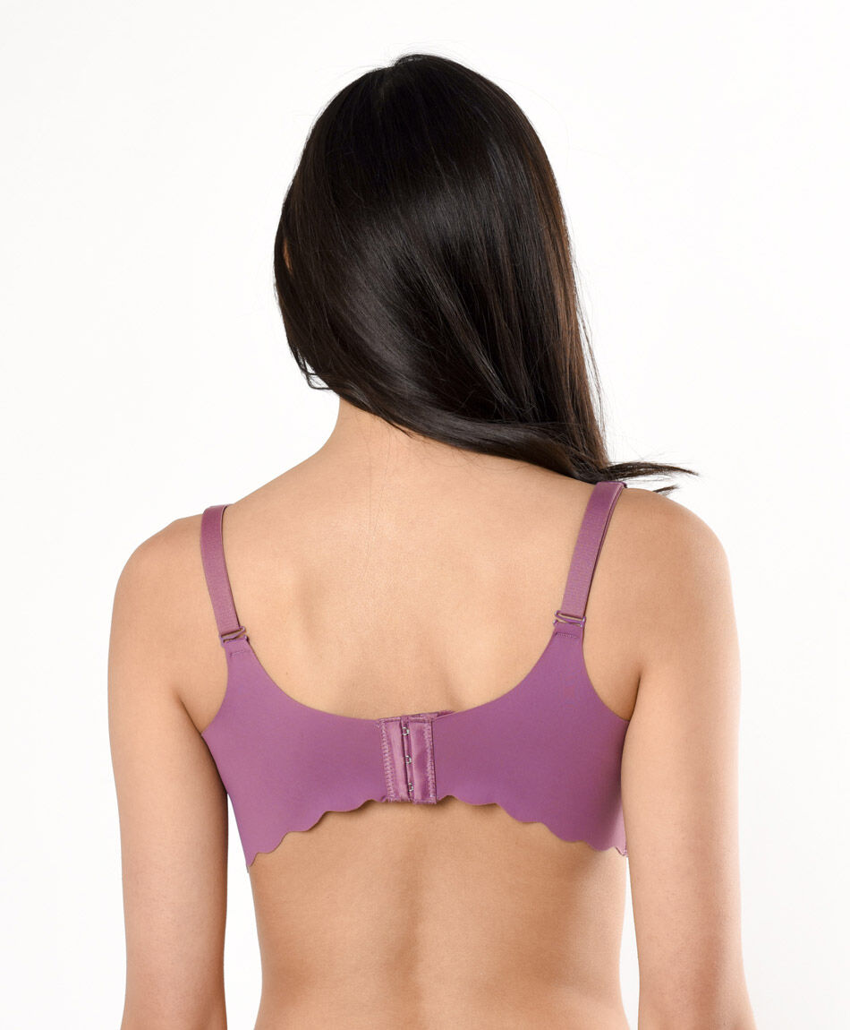 Sost&eacute;n mujer encajes floreados seamless