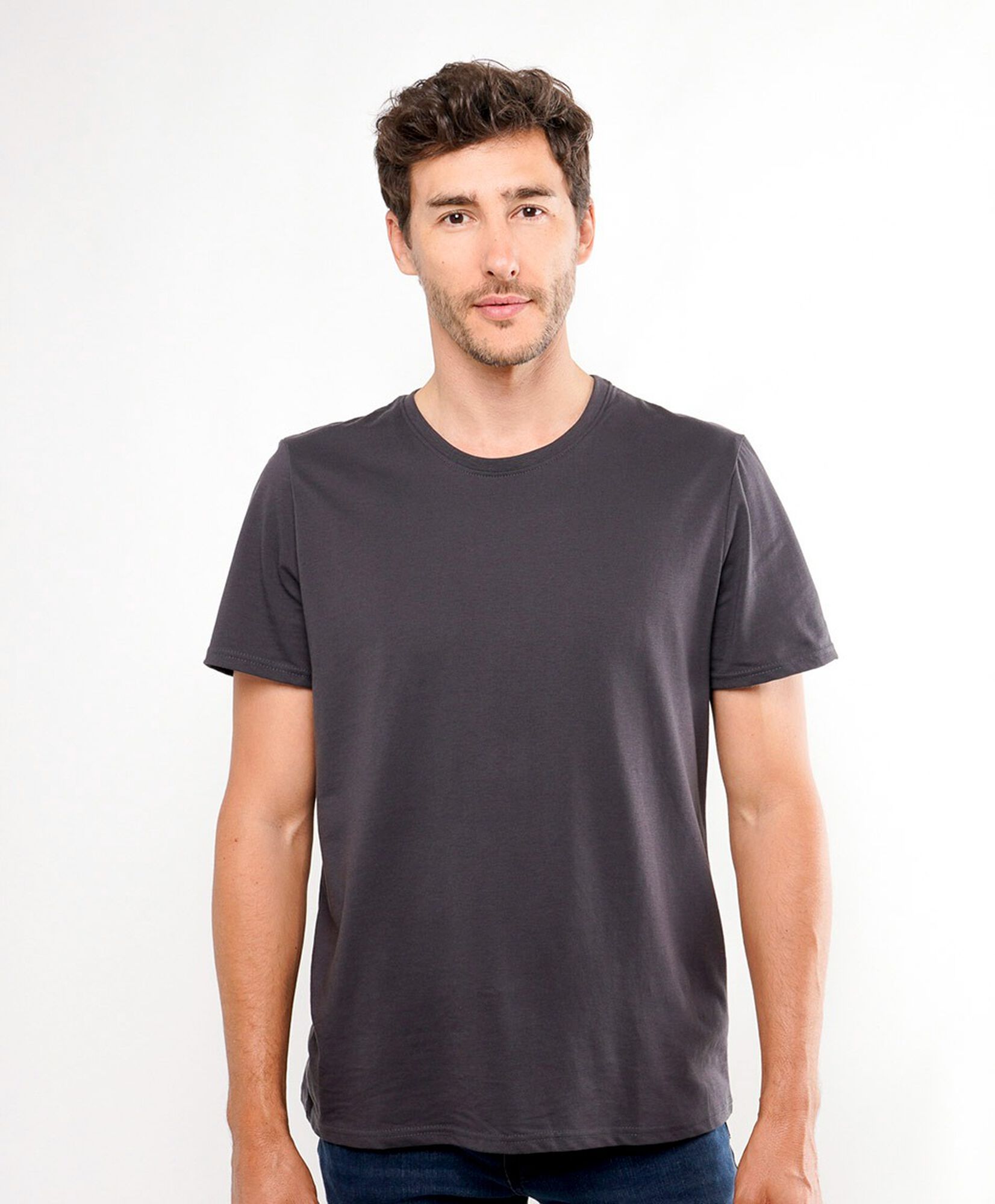 Polera hombre básica colores Polera hombre básica colores