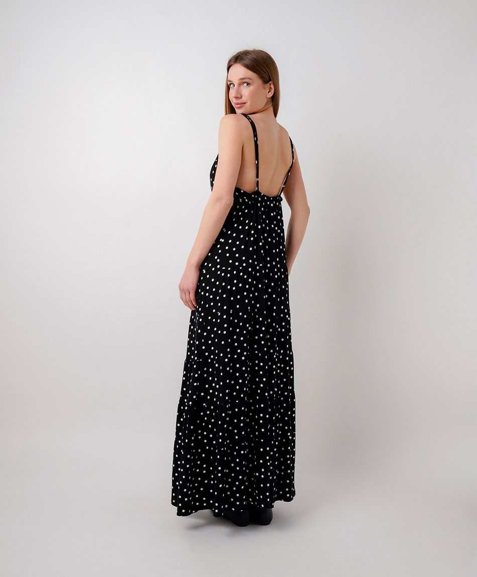 Vestido mujer lunares