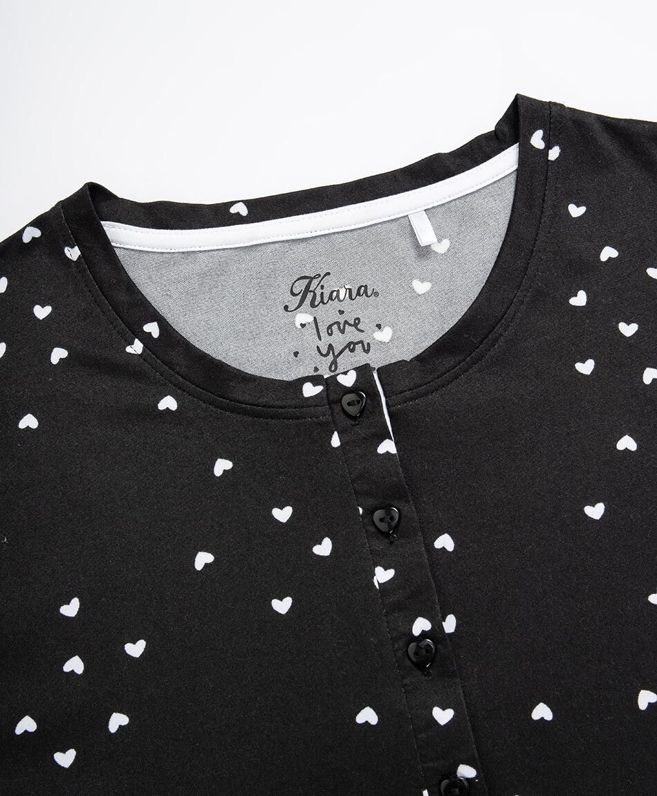 Camisola mujer corazones