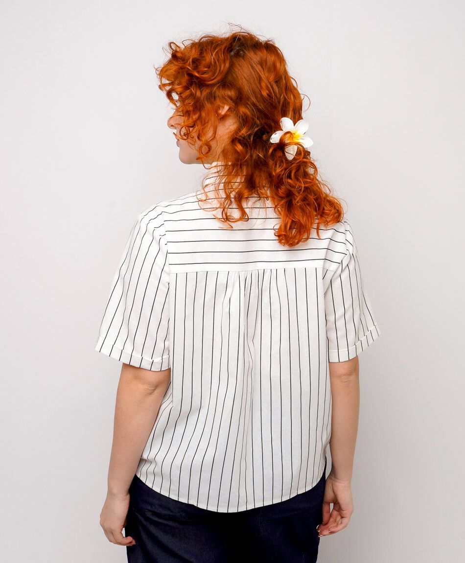 Blusa mujer dise&ntilde;o rayas