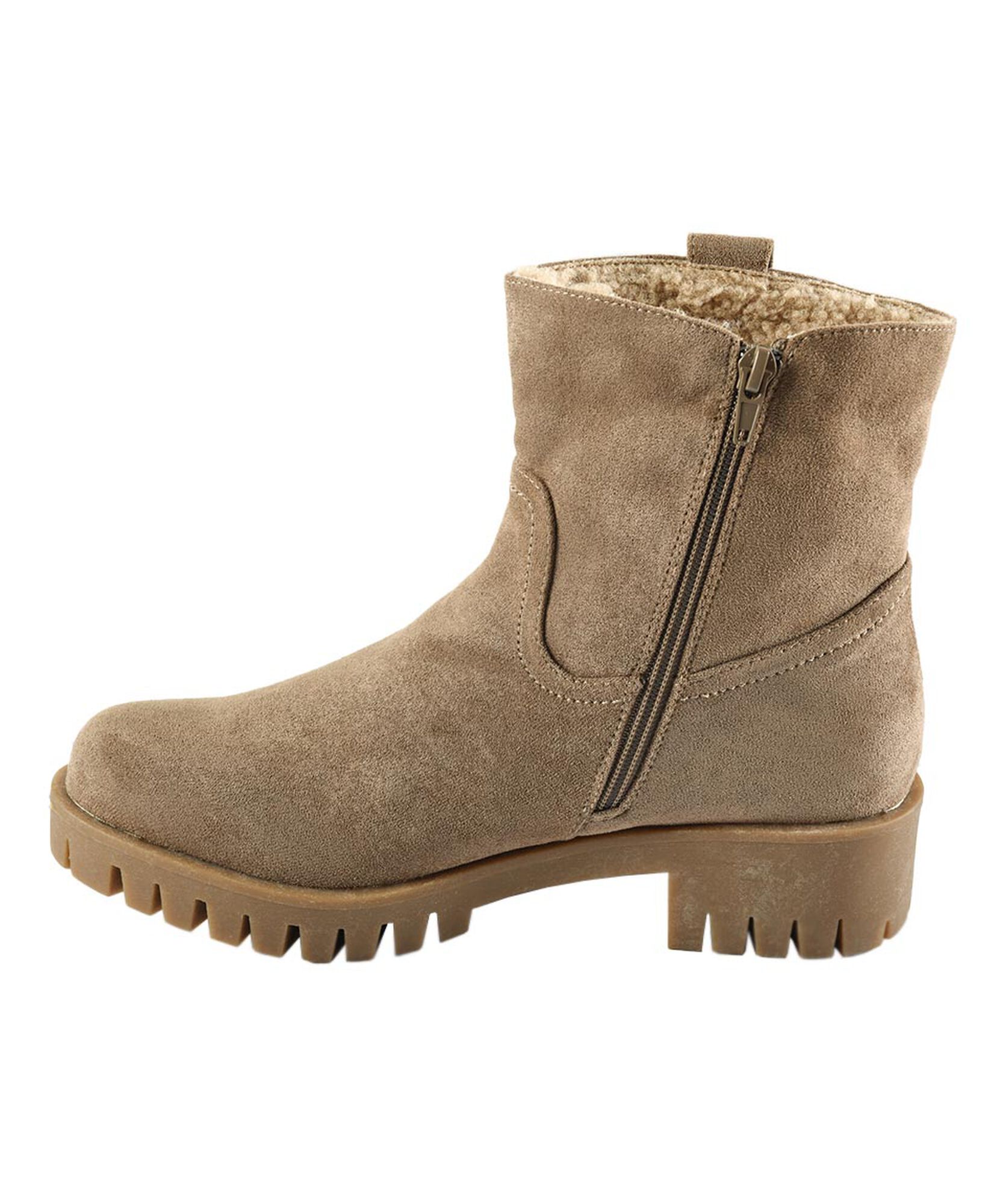Bota lisa chiporro taco cuadrado café Bota lisa chiporro taco cuadrado café