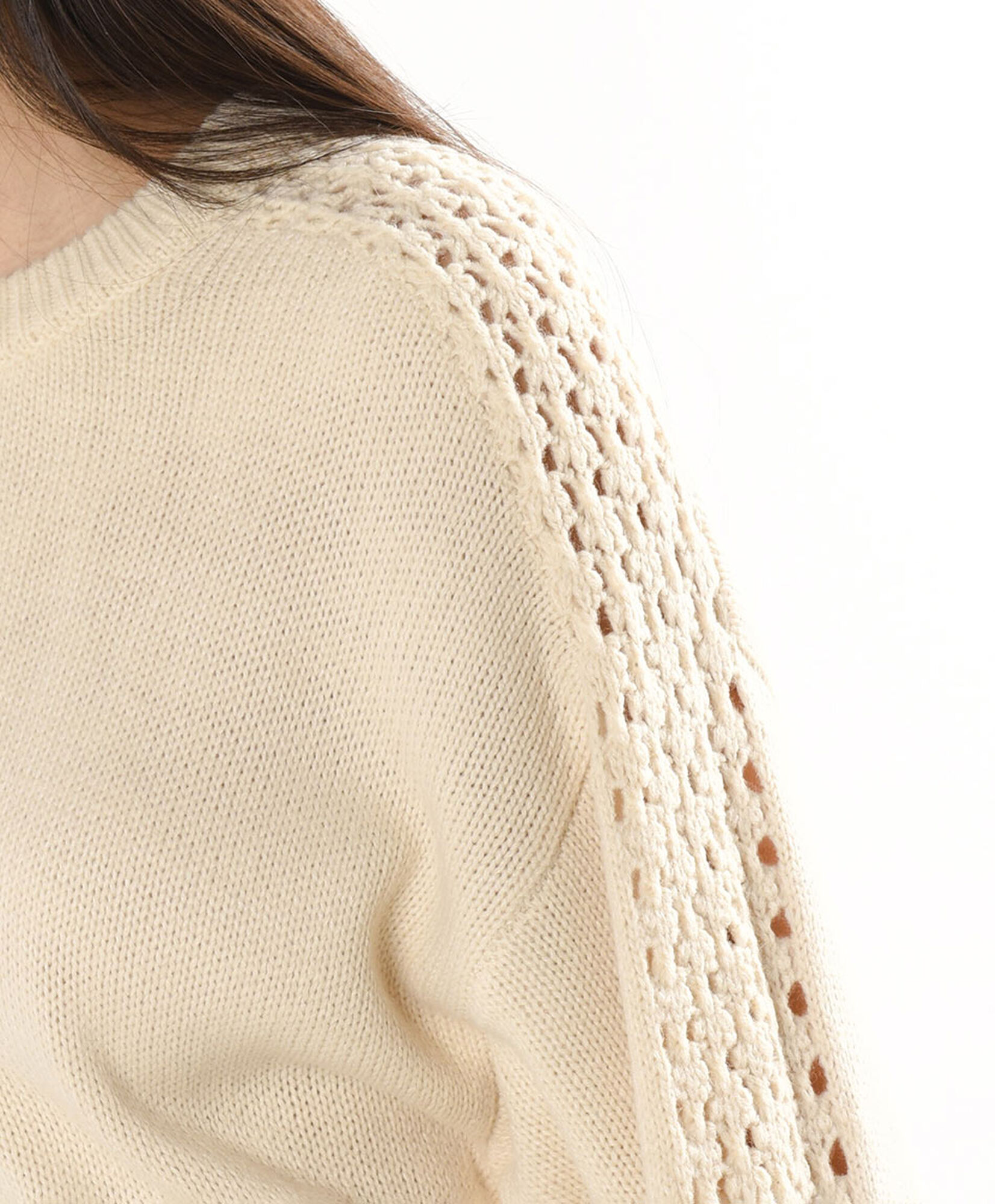 Sweater mujer mangas caladas Sweater mujer mangas caladas