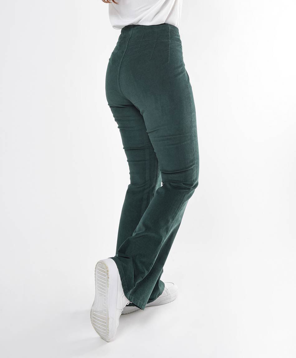 Pantal&oacute;n mujer corderoy flare